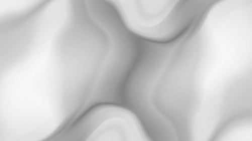 Abstract Grayscale Smooth Flowing Waves Motion Background