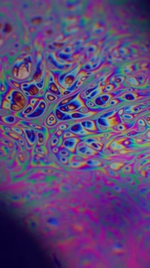 Vertical Oil Fluid Stain Blur Ink Mix Liquid Paint