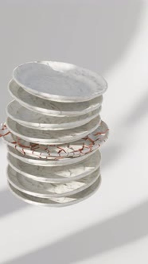 3D Animation of Breaking Plates