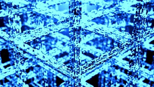 Block chain. blockchain Technology concept