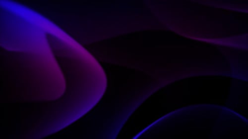 Abstract Fluid Glowing Wavy Lines Seamless Loop Background