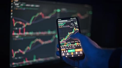 Bitcoin Trading on Smartphone