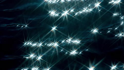 Abstract Sparkles From the Sea