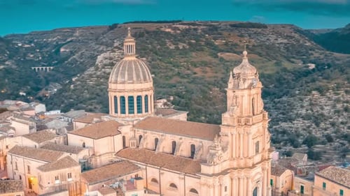 Town on Italian island of Sicily