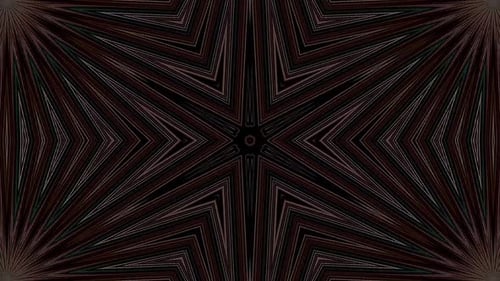 3D Abstract shining bright lines set wave, colorful, black background