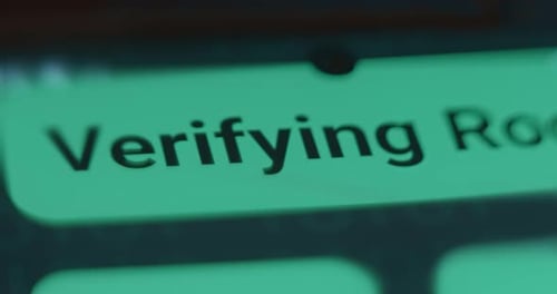 Verificación del mensaje raíz al estilo hacker