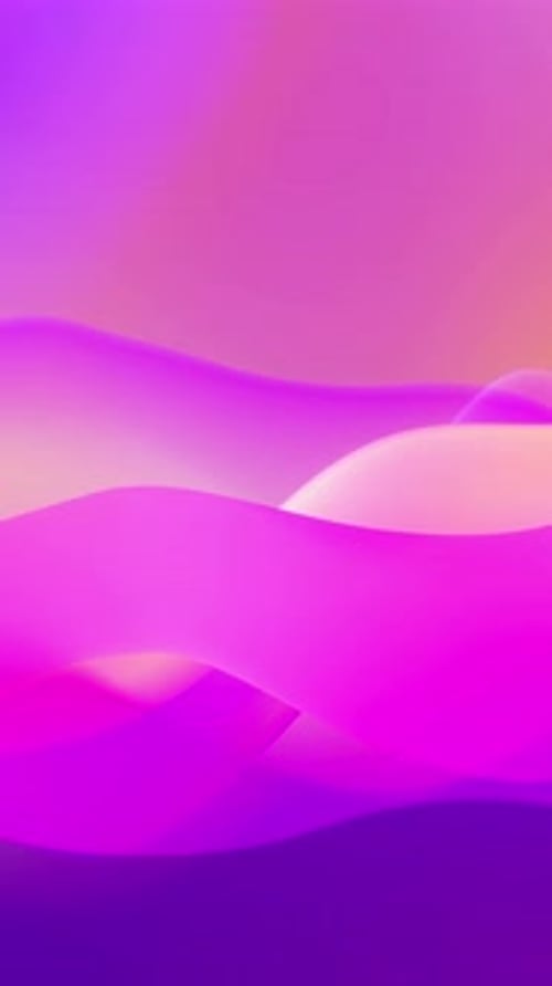 Vertical Cool Vibrant Color Gradient Wave Abstract Background Loop