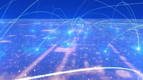 Network And Internet Technology City Connection 5G