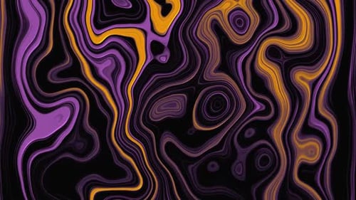 Dynamic Abstract Fluid Lines Seamless Loop Background
