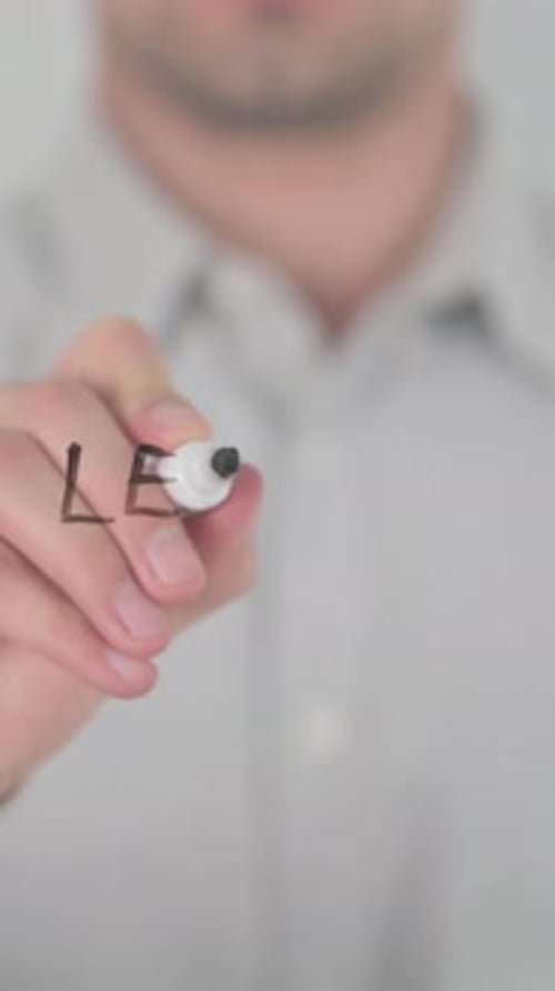 Leçon apprise, Écrire à l'écran avec la main, Vidéo verticale