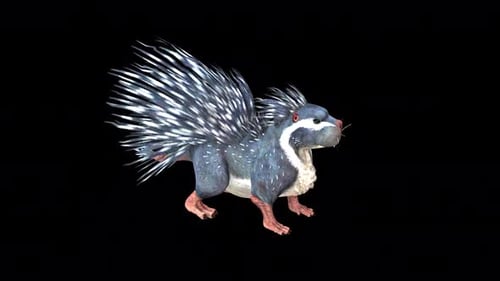 Cap Porcupine Idle 5