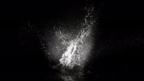 Realistic Water Splash Reveal Transition Effect