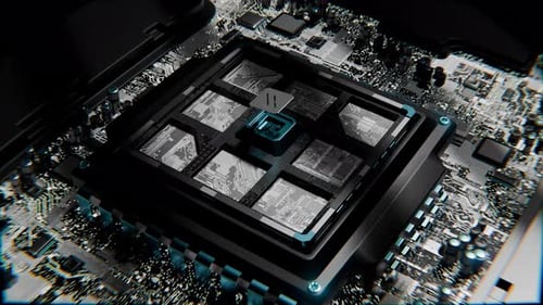 Advanced Microchip Connecting with a Motherboard