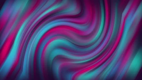 Abstract Fluid Swirl Purple and Blue Gradient Loop Background