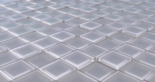 3D Objekte, die sich im Hintergrund wiederholen