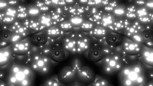 Dynamic abstract sphere motion background for modern design work