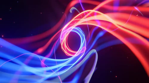 Fire Swirl Tunnel Loop | 4K Seamless Cosmic Flame Vortex für VJ-, Sci-Fi- und Motion-Hintergründe