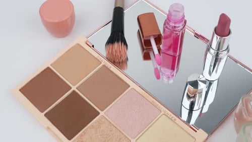 makeup cosmetic rotate