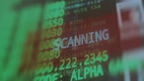 Hacking the Computer System and Scanning Data