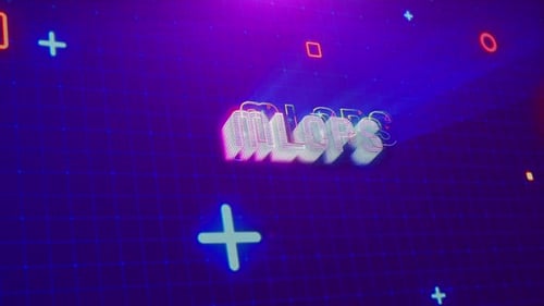 Futuristic Digital Text Reveal on Neon Grid Background