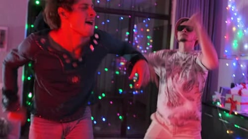 Friends Celebrate at Energetic Indoor Birthday Party