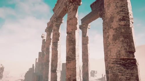 Ruins of Ancient City of Palmyra