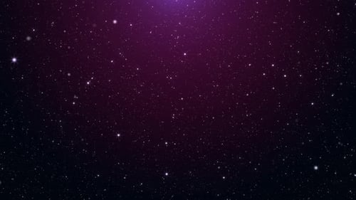 Beautiful Purple gold dust particles glimmering on black. Holiday