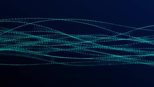 Estructura de conexión de red y concepto de tecnología de la información. Fondo digital futurista
.