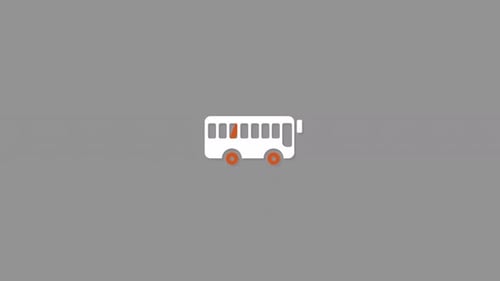 Stadtbus-Reisesymbol