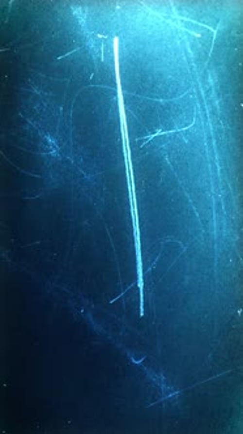 Animated Grunge Texture with Abstract Blue Light Trails