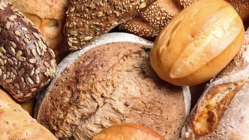 Bread Group rotates as background