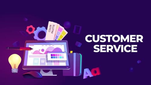 Customer Service Vector BG
