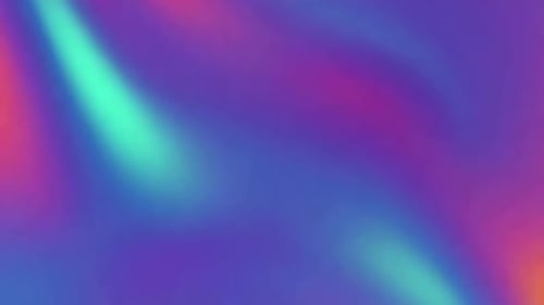 Abstract fluid gradient background with shifting holographic