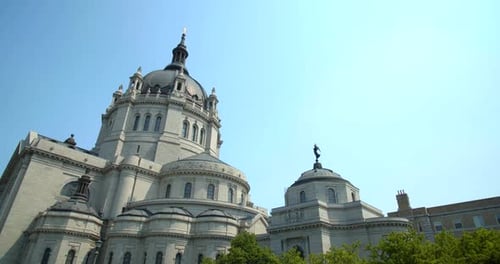 Minneapolis, Minnesota / Usa - June 3, 2019: Saint Paul Capitol Building Exterior, Saint Paul Min...