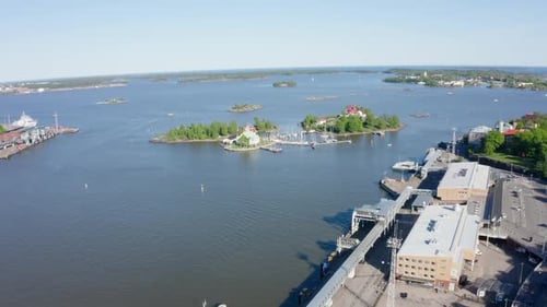 Aerial image of Helsinki Finland 4