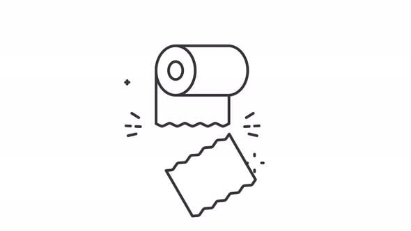 tissue animated icon illustration motion graphic design video, Elements ...