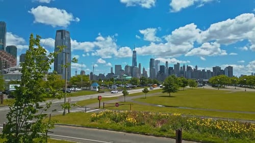 NYC The Skyline of New York City New York Manhattan Panorama From Drone NYC Aerial Skyline USA