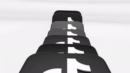 Modern 3D Flipping Logo Reveal Animation