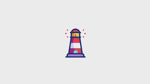 Lighthouse Animated Icon V1