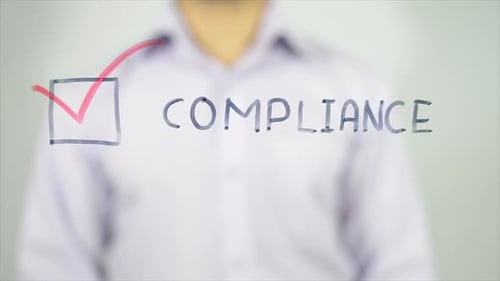 Compliance, Writing on Screen