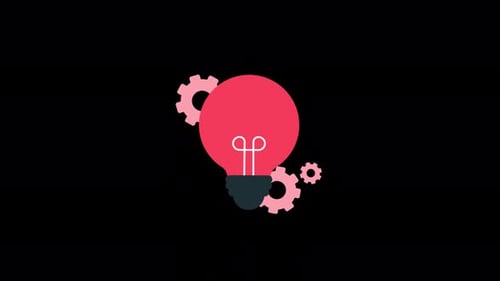 Animated Creative Idea Concept Video - Transparent