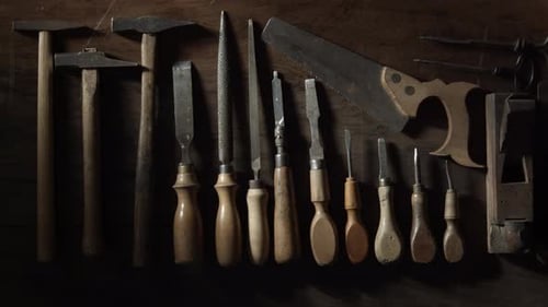 Old woodworking tools