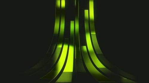 Futuristic Geometric Line Reveal Transition