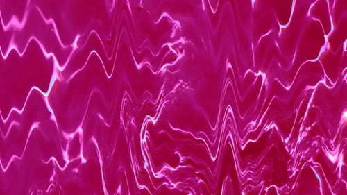 Vibrant Pink Fluid Waves Abstract Motion Background