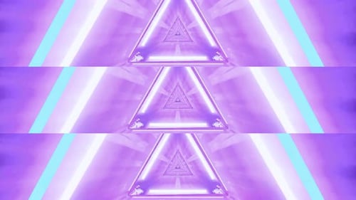Hyperspace Gateway Sci-Fi Tunnel Motion