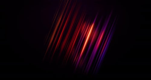 Dynamic Neon Light Streaks Abstract Background
