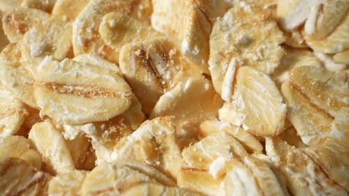 Rolled oats, a versatile whole grain.