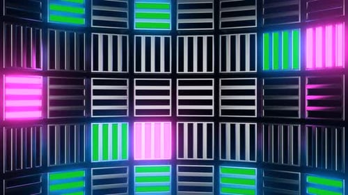 fundo de movimento de vídeo abstrato em loop visual