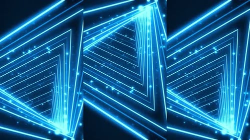 Vibrant Rotating Motion Vortex Video