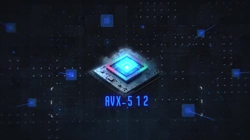 Avx 512 Hi-Tech-Hintergründe